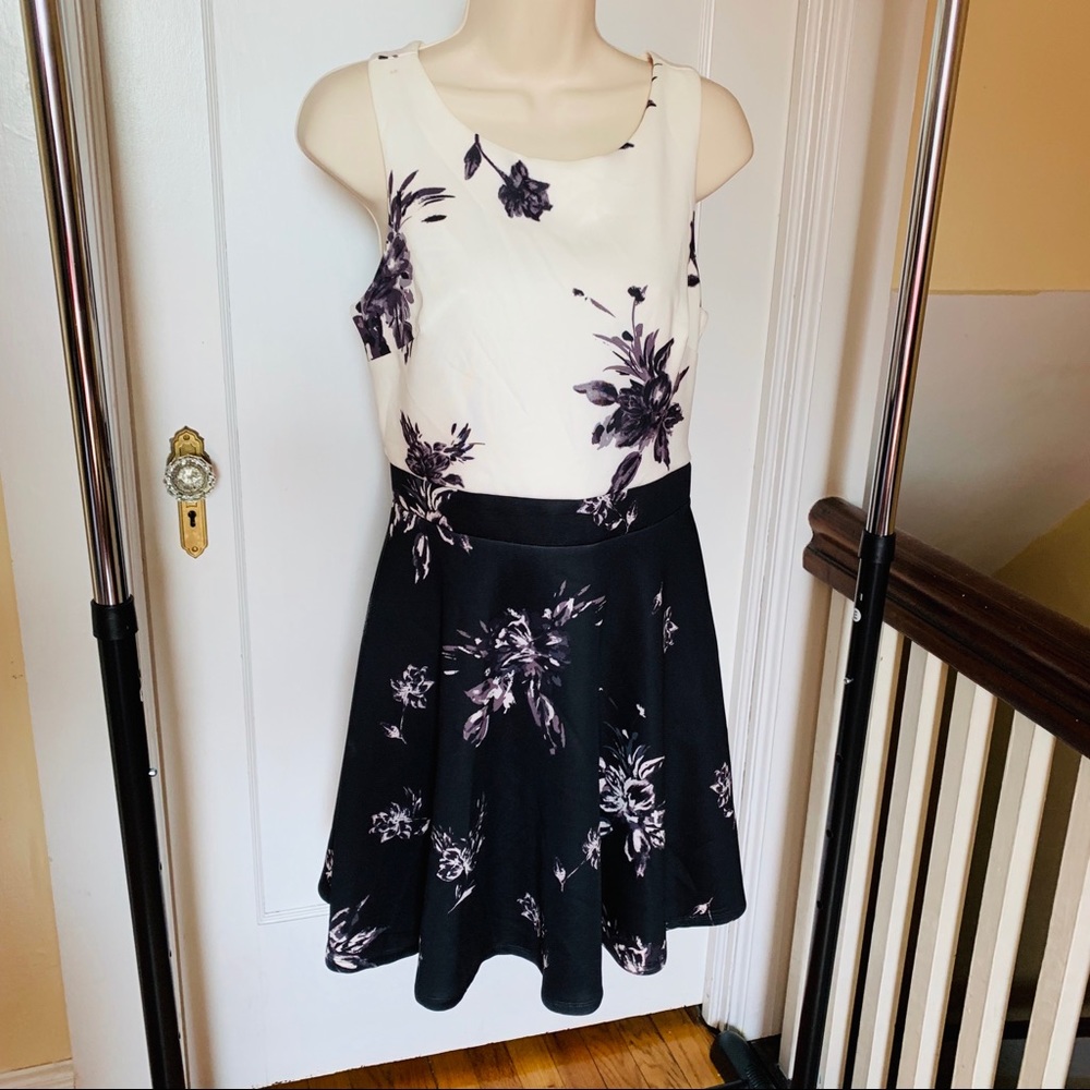 ❤️Floral Two-Toned Dress